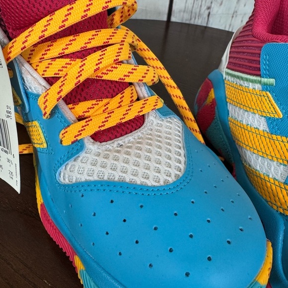 ADIDAS JAMES HARDEN STEPBACK Kids Colorful Athletic Shoes Limited Edition 6Y NWT - Picture 16 of 16